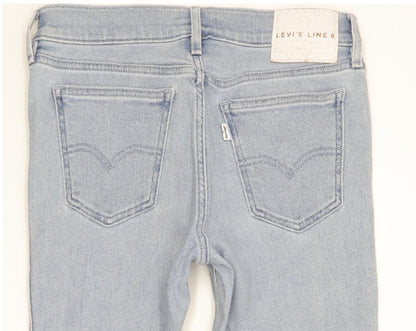 Levi's Line 8 Men Blue Skinny Slim Jeans W28 L31