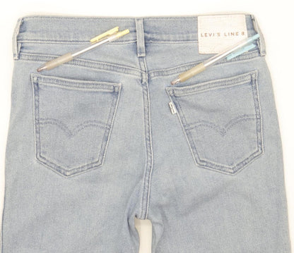 Levi's Line 8 Men Blue Skinny Slim Jeans W28 L31
