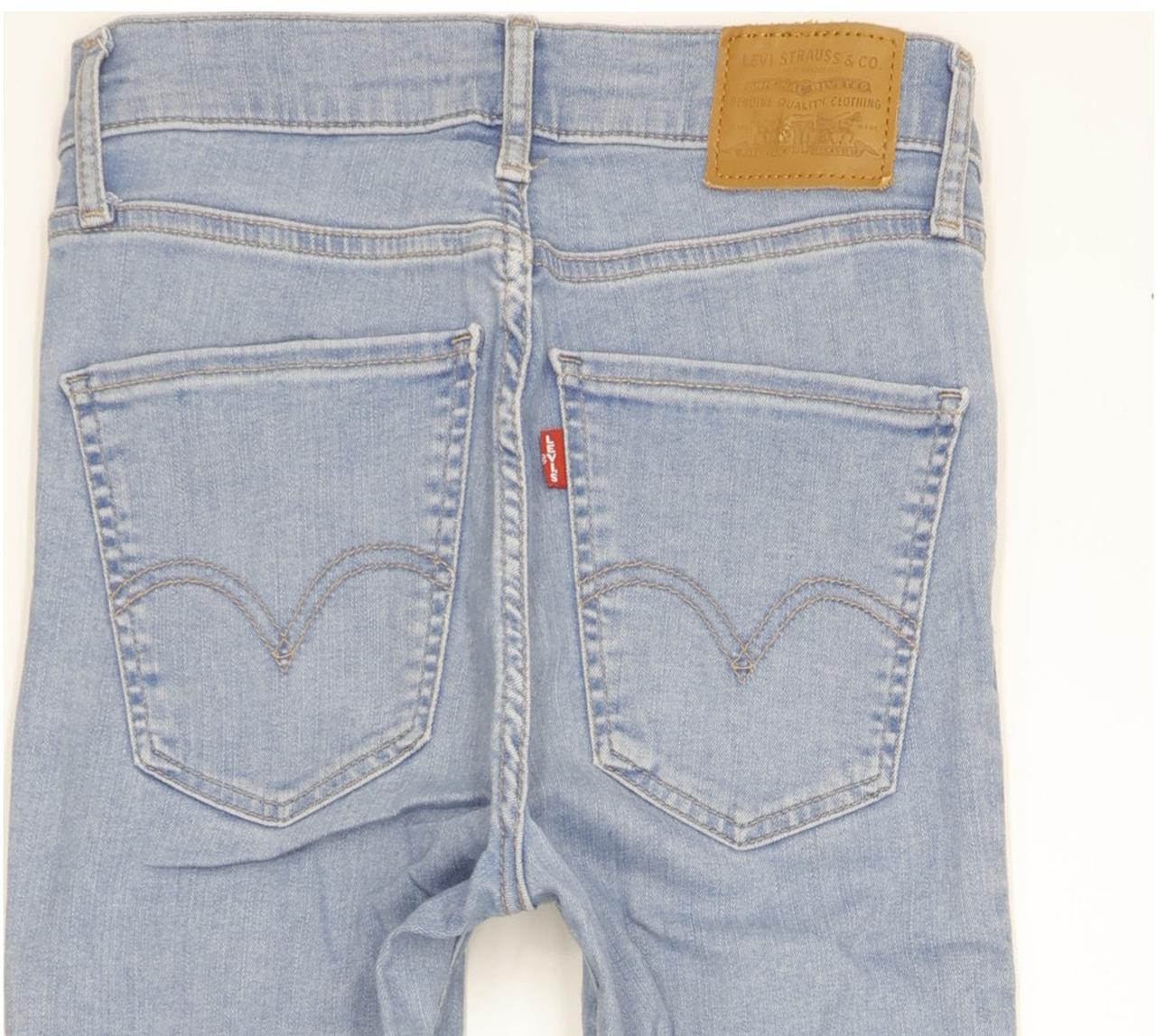 Levi's Mile Women Blue Skinny Slim Stretch Jeans W26 L32