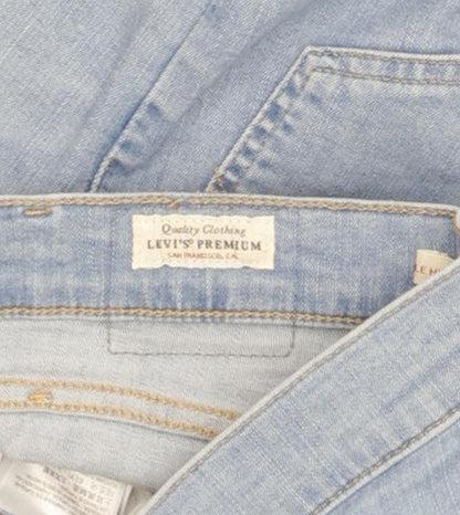 Levi's Mile Women Blue Skinny Slim Stretch Jeans W26 L32
