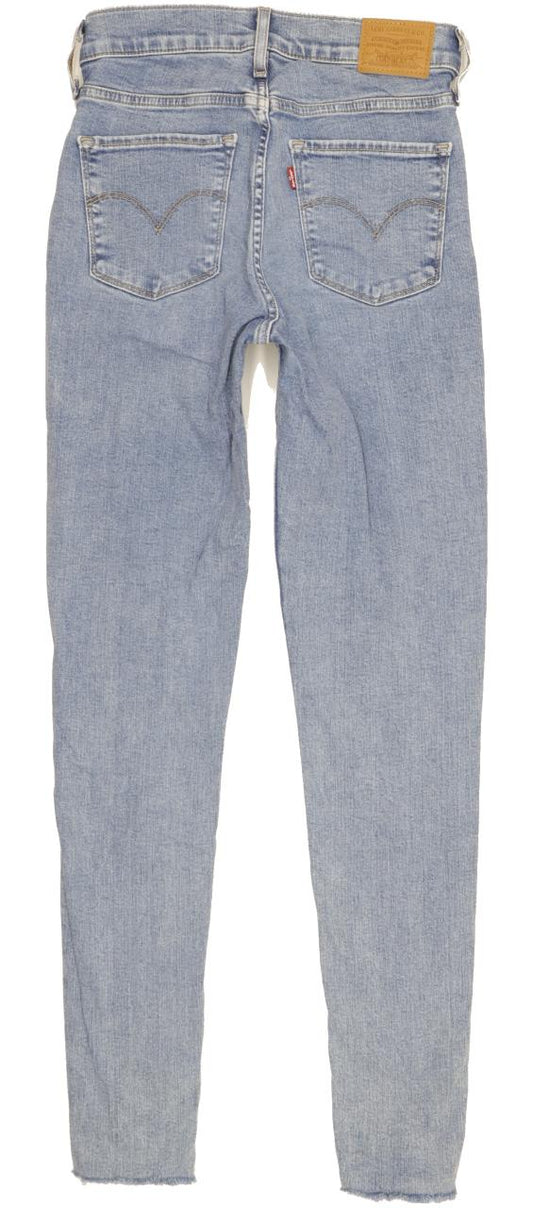 Levi's 720 Women Blue Skinny Slim Stretch Jeans W26 L32