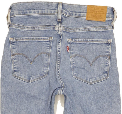 Levi's 720 Women Blue Skinny Slim Stretch Jeans W26 L32