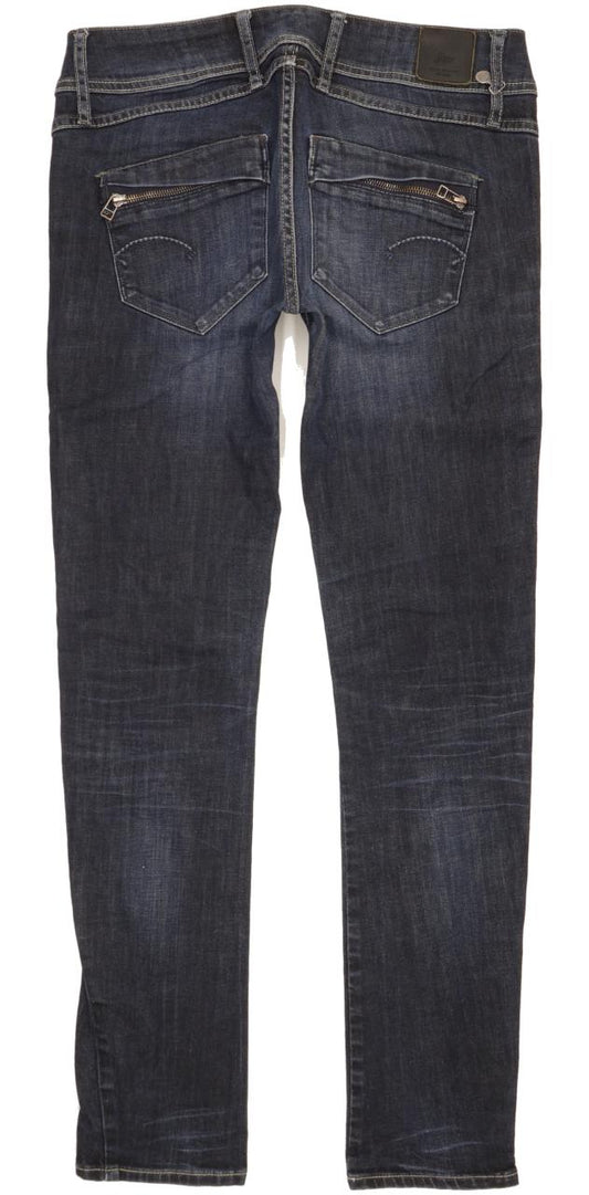 G-Star Cody Women Navy Skinny Slim Stretch Jeans W29 L31