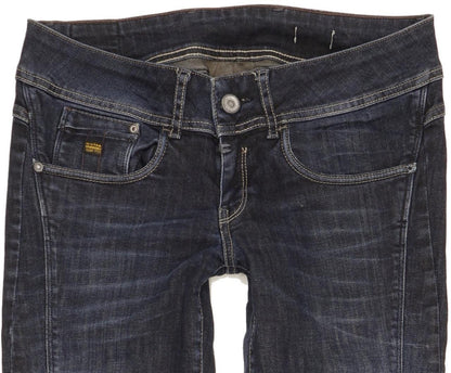 G-Star Cody Women Navy Skinny Slim Stretch Jeans W29 L31