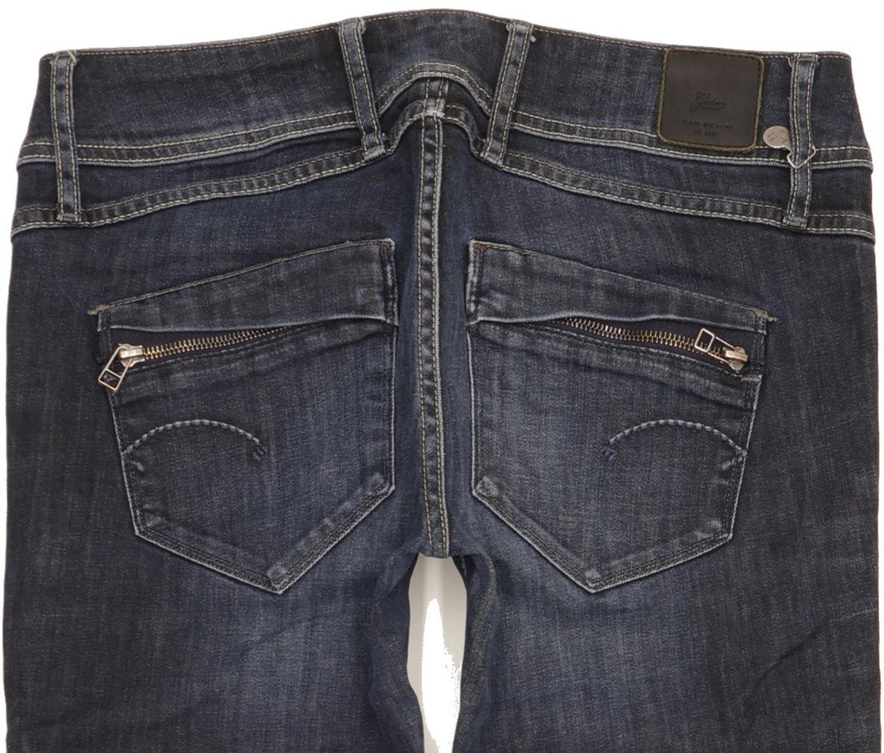 G-Star Cody Women Navy Skinny Slim Stretch Jeans W29 L31