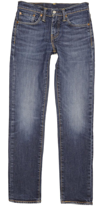 Levi's 511 Men Blue Straight Slim Jeans W28 L31