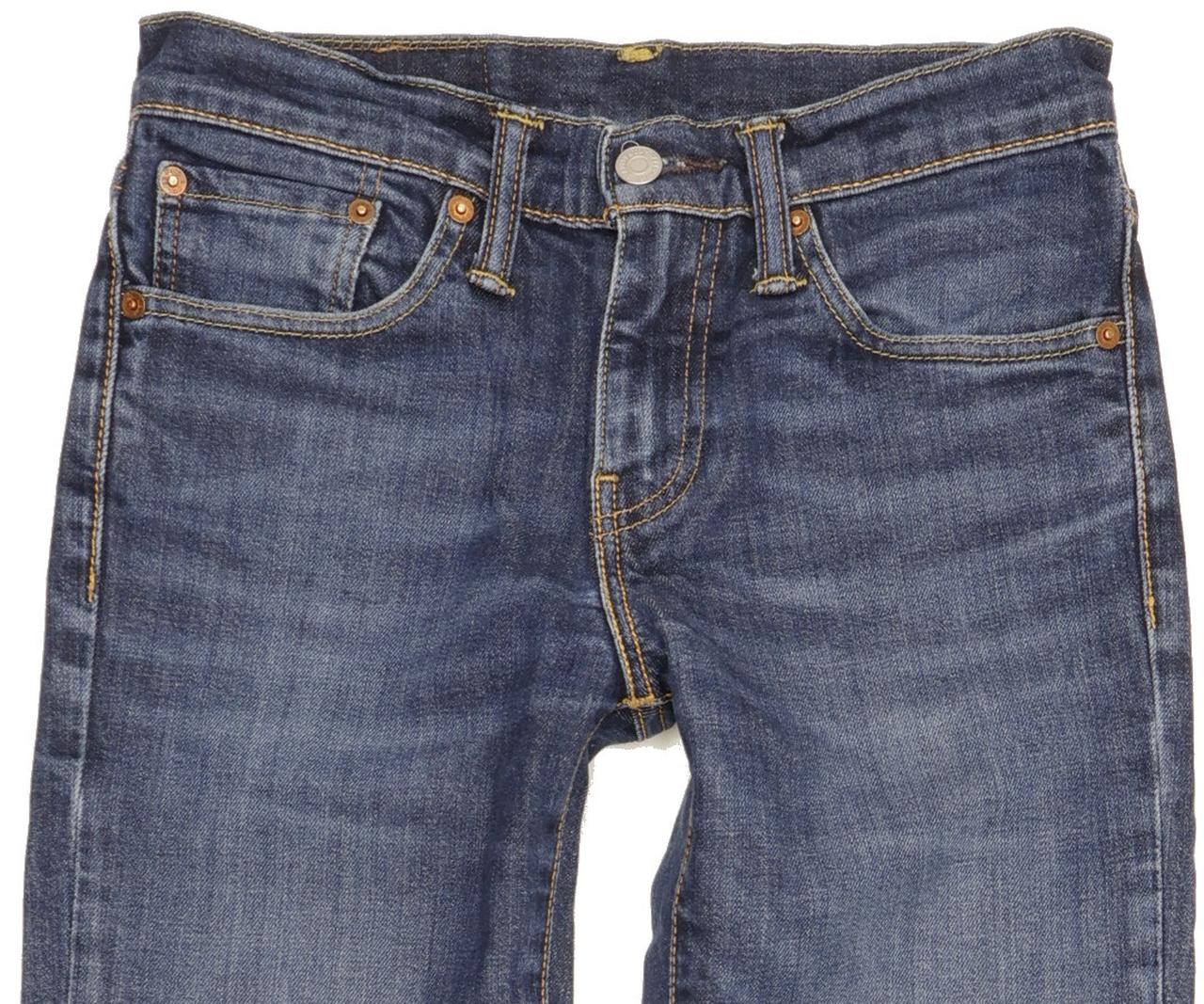 Levi's 511 Men Blue Straight Slim Jeans W28 L31