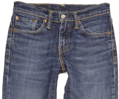 Levi's 511 Men Blue Straight Slim Jeans W28 L31
