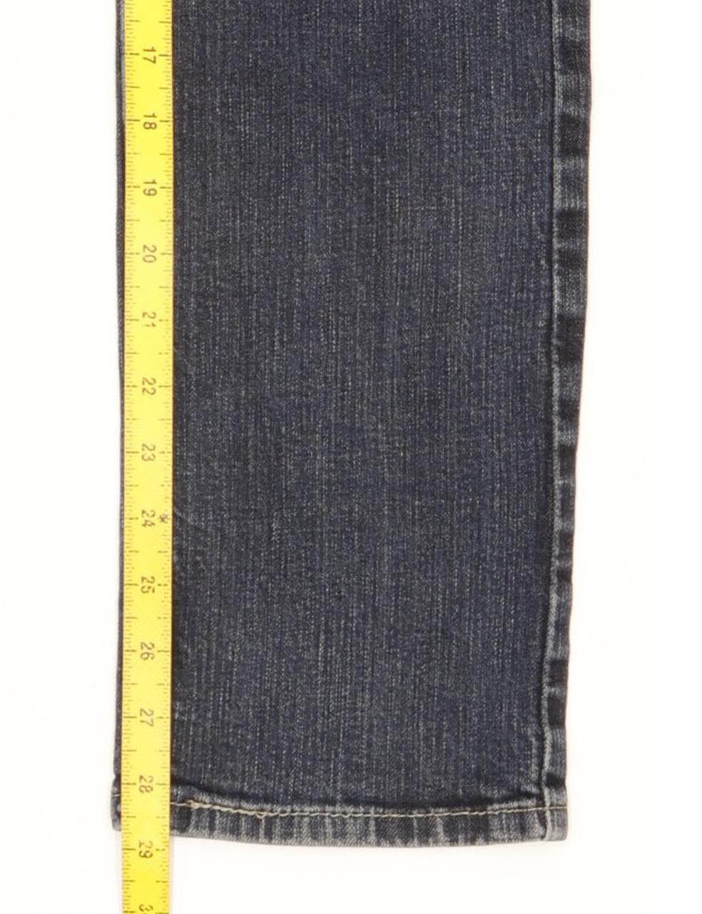 Levi's 504 Men Blue Straight Regular Stretch Jeans W30 L29