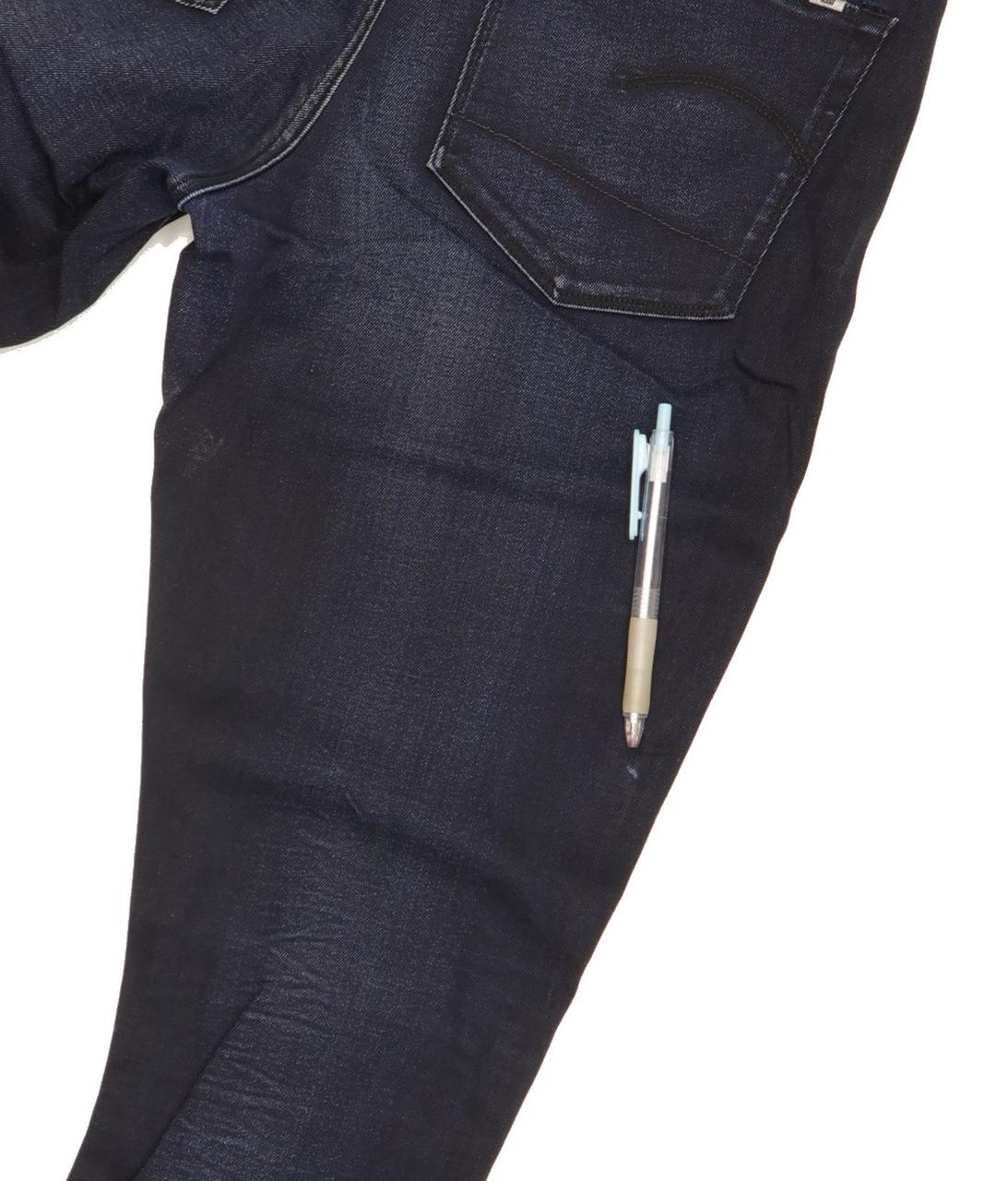 G-Star 3301 High Women Navy Skinny Slim Stretch Jeans W32 L31