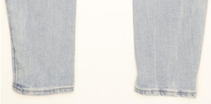 G-Star Lynn Mid Women Blue Skinny Slim Stretch Jeans W25 L29