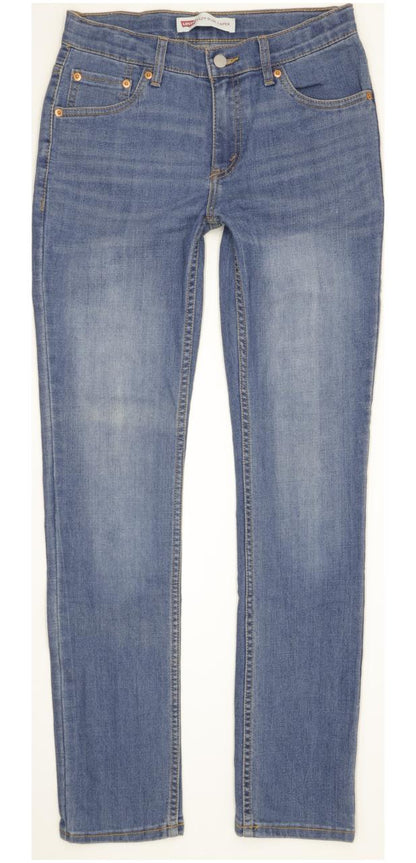 Levi's 512 Kids Blue Tapered Slim Stretch Jeans W28 L31