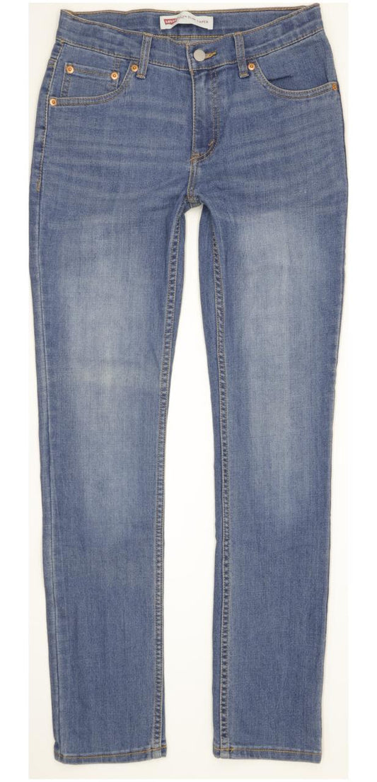 Levi's 512 Kids Blue Tapered Slim Stretch Jeans W28 L31