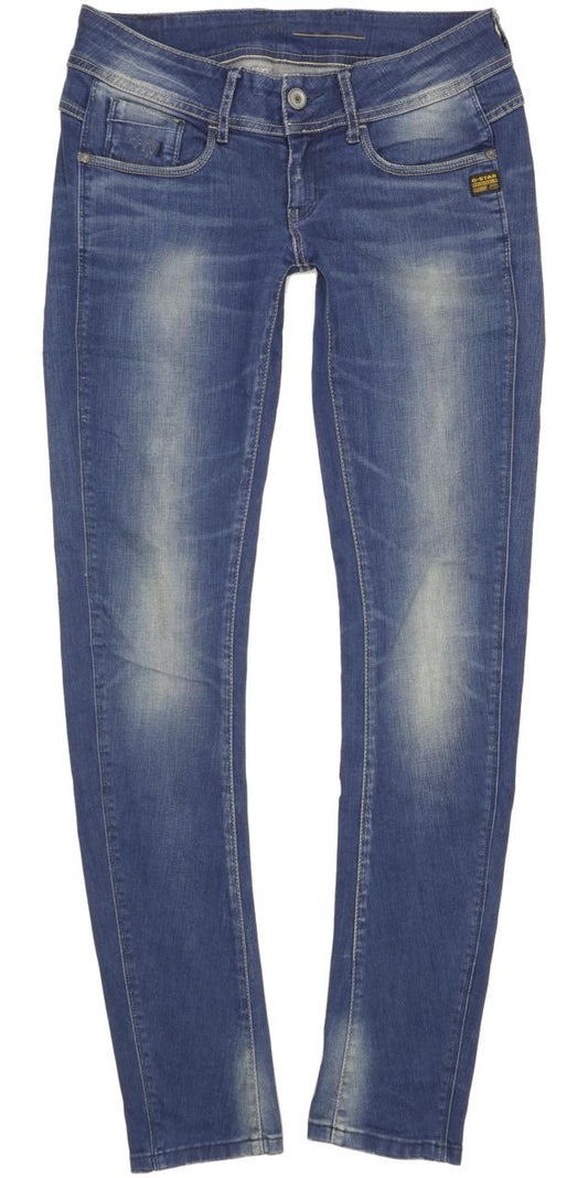 G-Star Midge Cody Women Blue Skinny Slim Stretch Jeans W28 L34