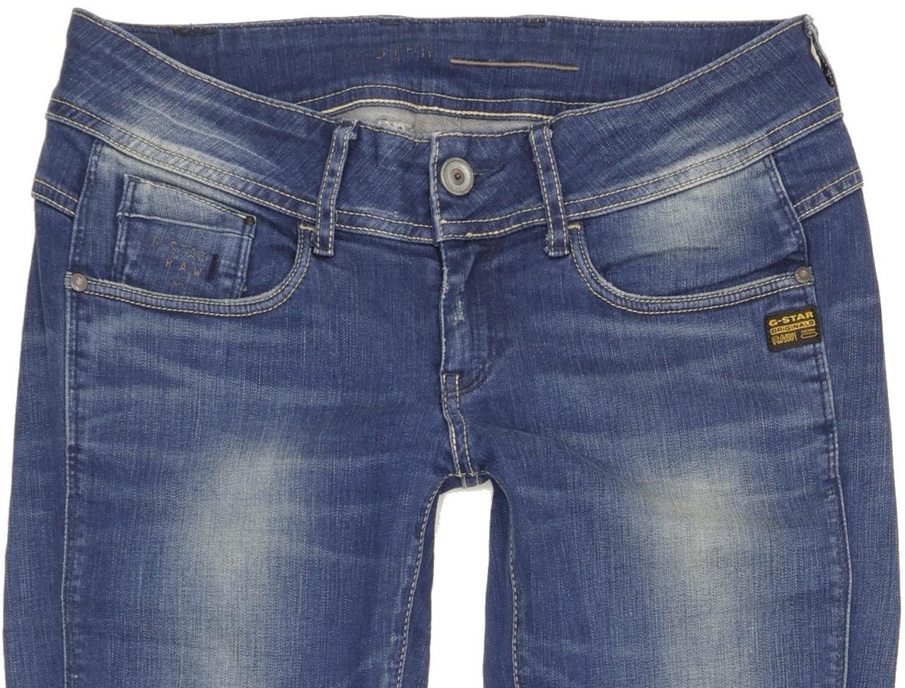 G-Star Midge Cody Women Blue Skinny Slim Stretch Jeans W28 L34
