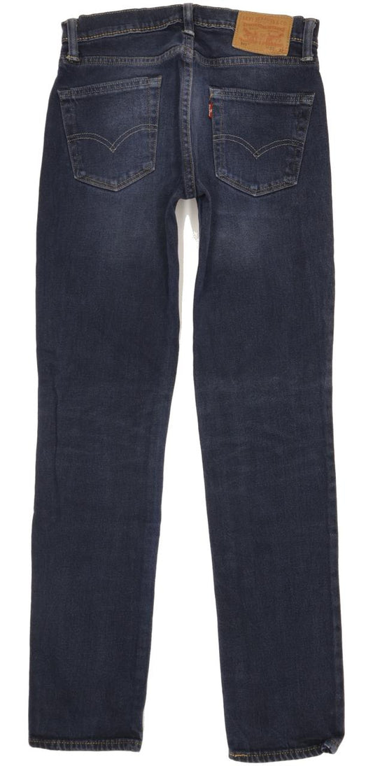 Levi's 511 Men Blue Straight Slim Stretch Jeans W30 L32