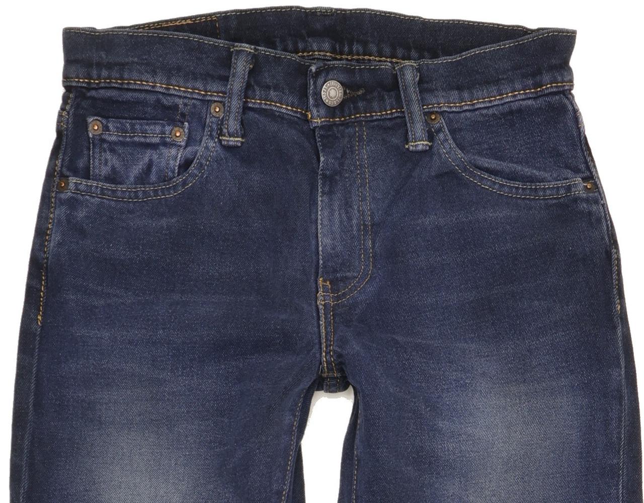 Levi's 511 Men Blue Straight Slim Stretch Jeans W30 L32