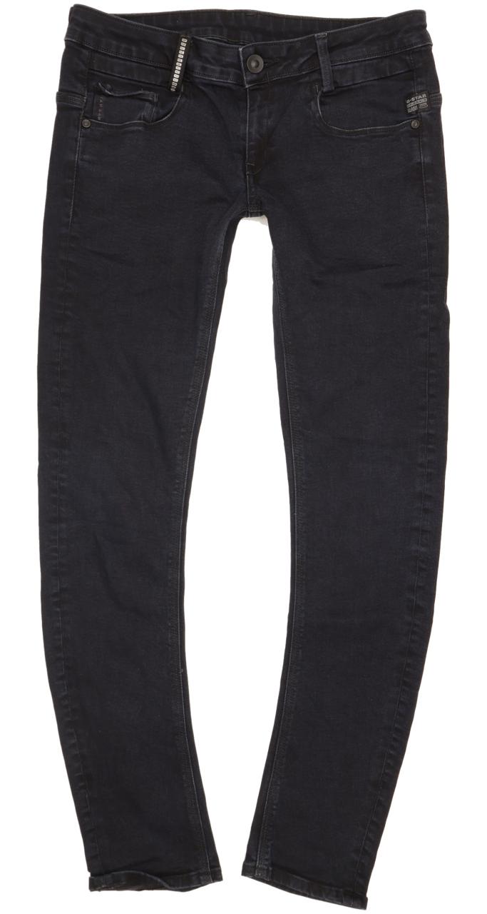 G-Star Radar Smith Women Navy Skinny Slim Stretch Jeans W30 L30