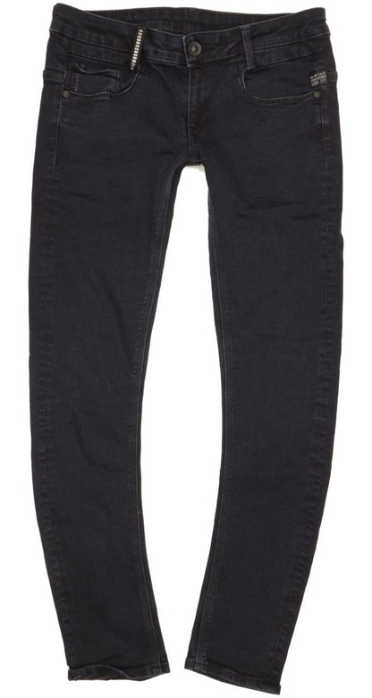 G-Star Radar Smith Women Navy Skinny Slim Stretch Jeans W30 L30