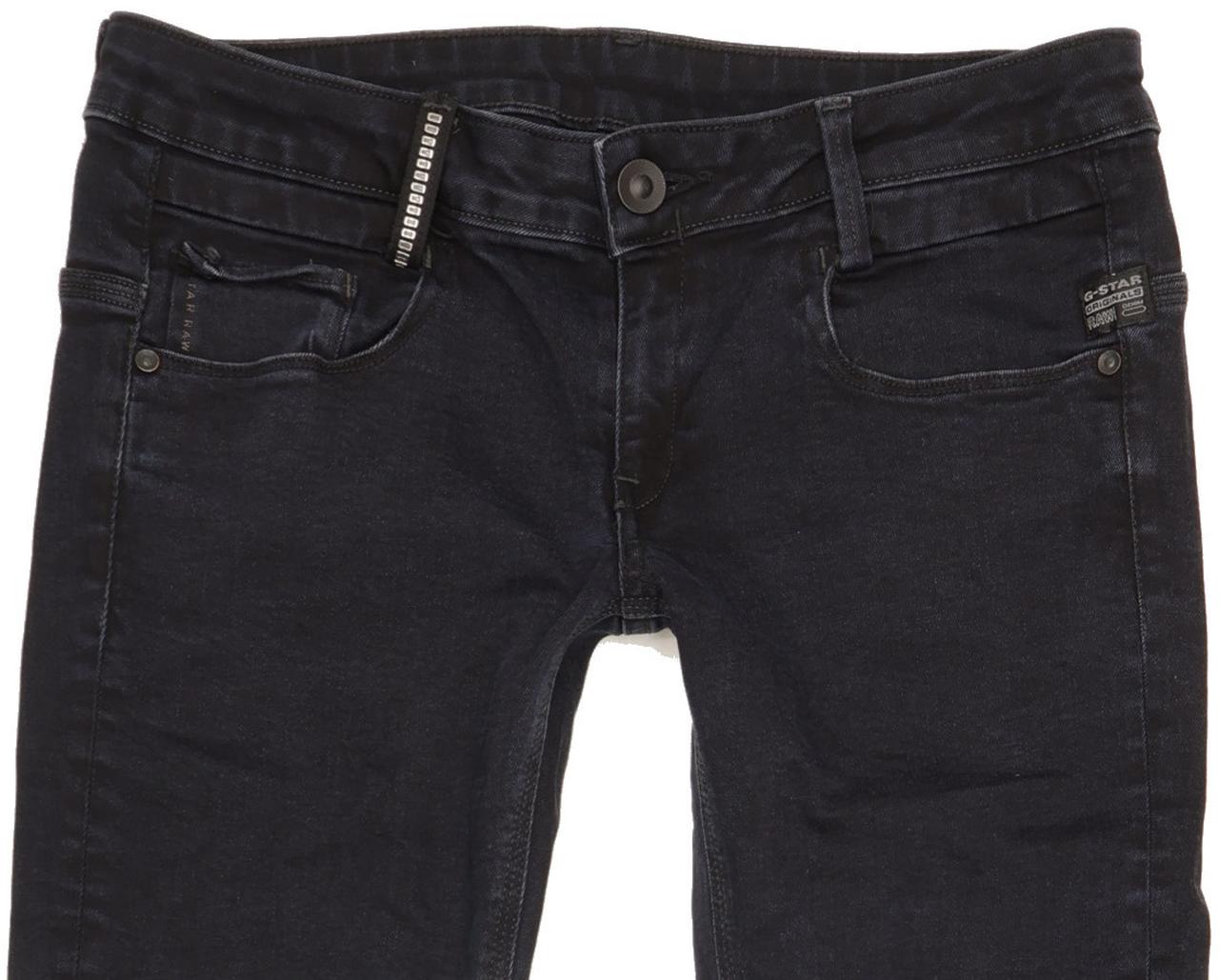 G-Star Radar Smith Women Navy Skinny Slim Stretch Jeans W30 L30
