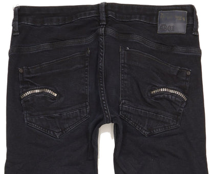 G-Star Radar Smith Women Navy Skinny Slim Stretch Jeans W30 L30