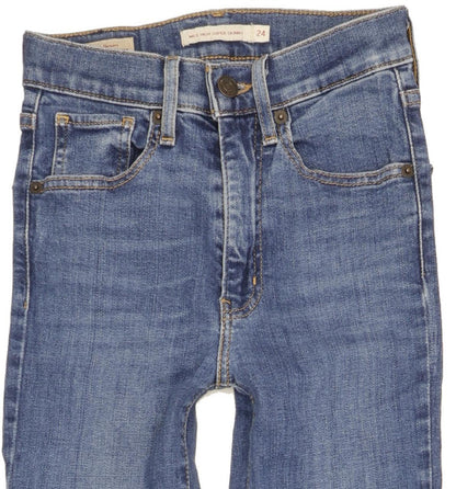Levi's Mile Women Blue Skinny Slim Stretch Jeans W24 L31