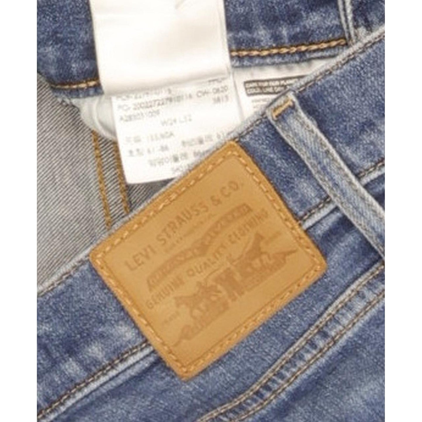 Levi's Mile Women Blue Skinny Slim Stretch Jeans W24 L31
