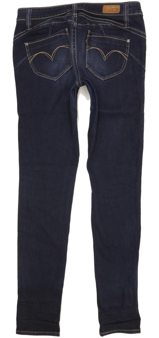Levi's Women Navy Skinny Slim Stretch Jeans W30 L33