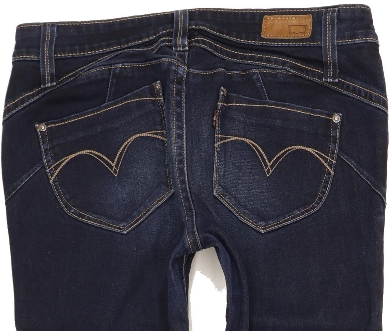Levi's Women Navy Skinny Slim Stretch Jeans W30 L33