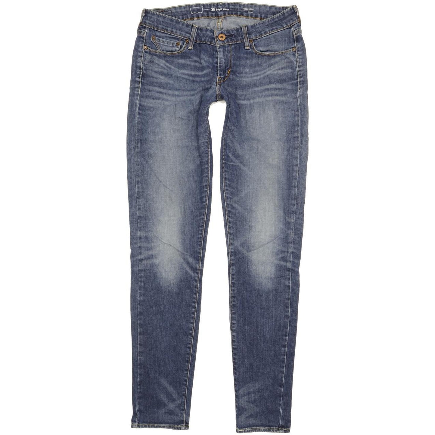 Levi's Slight Curve Women Blue Skinny Slim Stretch Jeans W26 L33