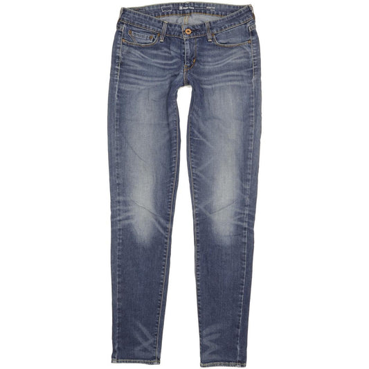 Levi's Slight Curve Women Blue Skinny Slim Stretch Jeans W26 L33