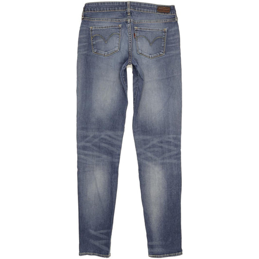 Levi's Slight Curve Women Blue Skinny Slim Stretch Jeans W26 L33