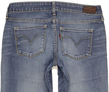 Levi's Slight Curve Women Blue Skinny Slim Stretch Jeans W26 L33