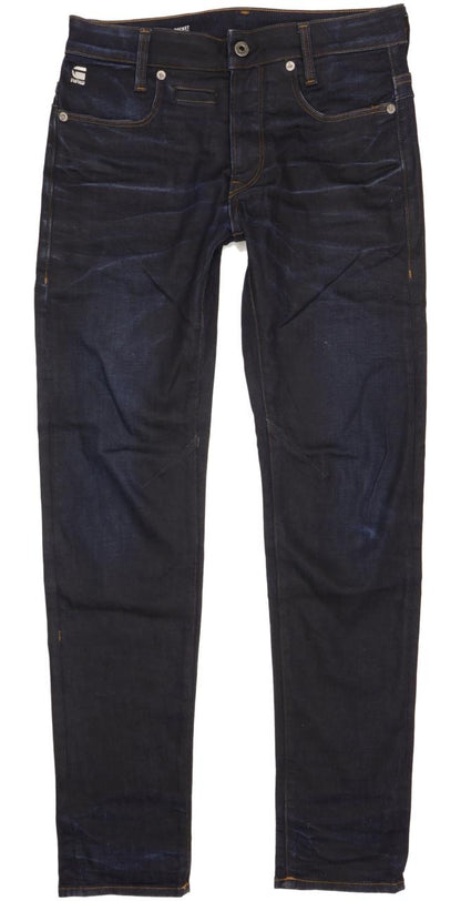 G-Star D-Staq Men Navy Skinny Slim Jeans W28 L32