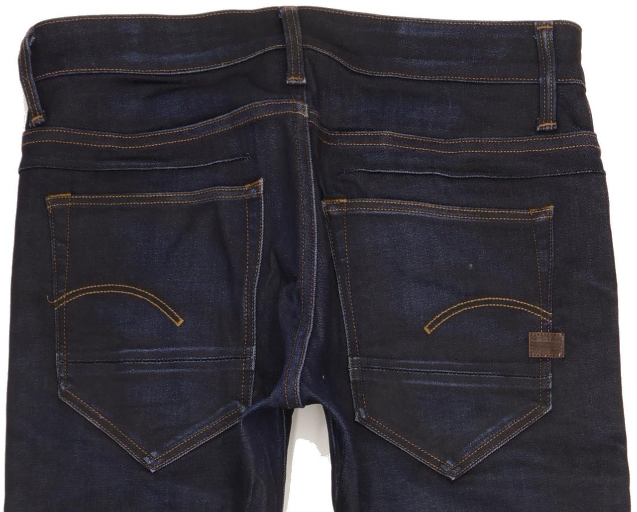 G-Star D-Staq Men Navy Skinny Slim Jeans W28 L32
