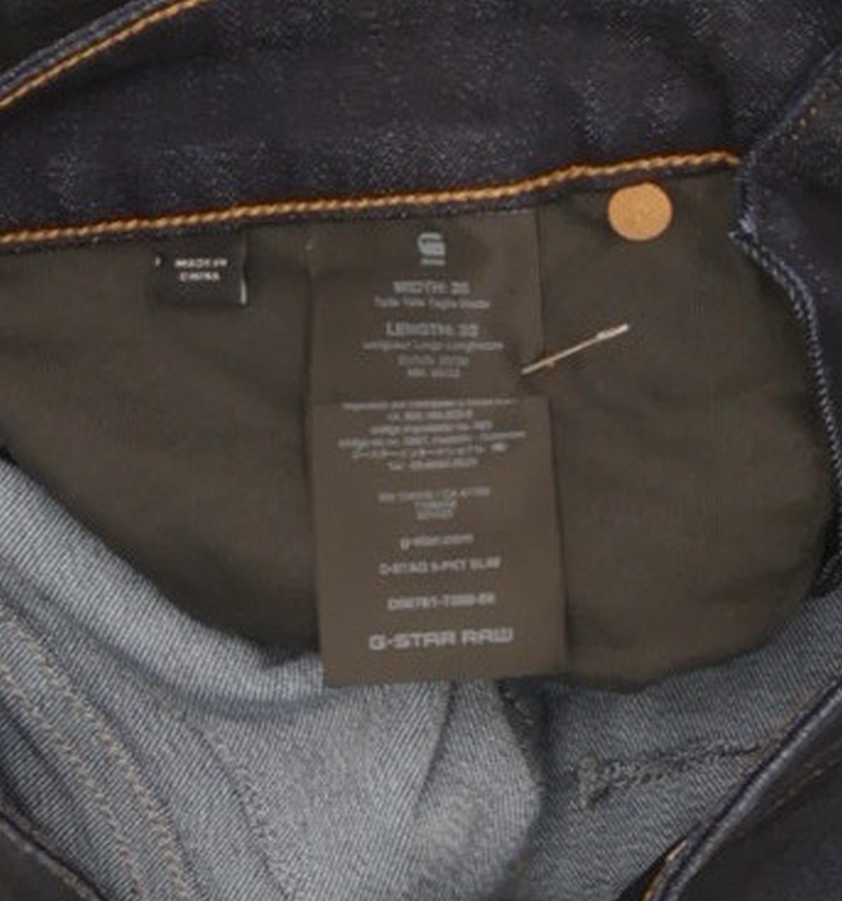 G-Star D-Staq Men Navy Skinny Slim Jeans W28 L32
