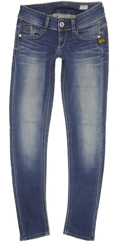 G-Star Lynn Women Blue Skinny Slim Stretch Jeans W27 L31