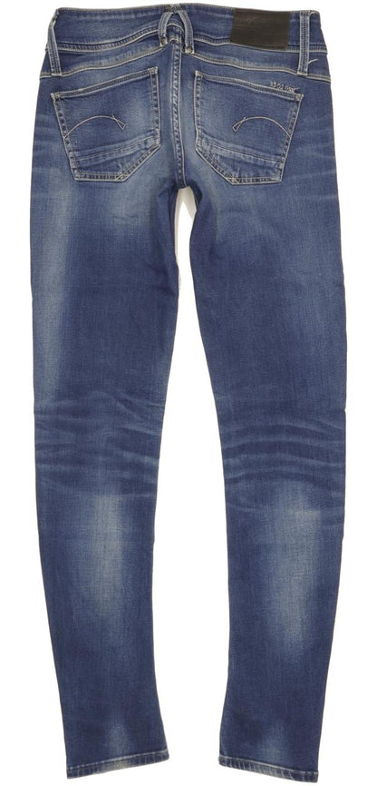 G-Star Lynn Women Blue Skinny Slim Stretch Jeans W27 L31