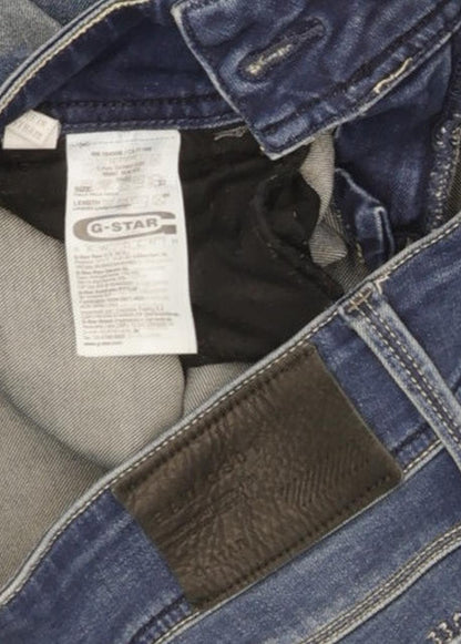 G-Star Lynn Women Blue Skinny Slim Stretch Jeans W27 L31
