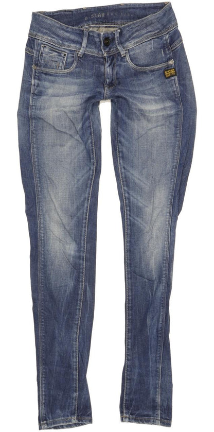 G-Star Midge Cody Women Blue Skinny Slim Stretch Jeans W25 L32