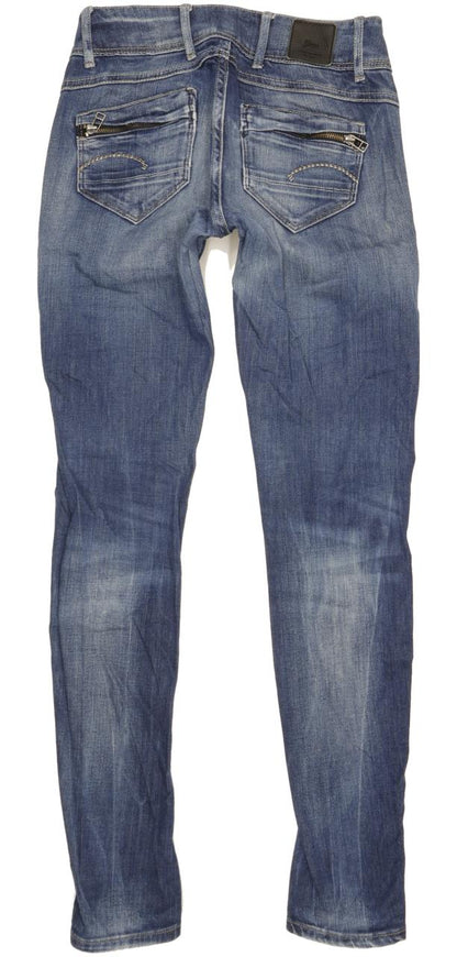 G-Star Midge Cody Women Blue Skinny Slim Stretch Jeans W25 L32