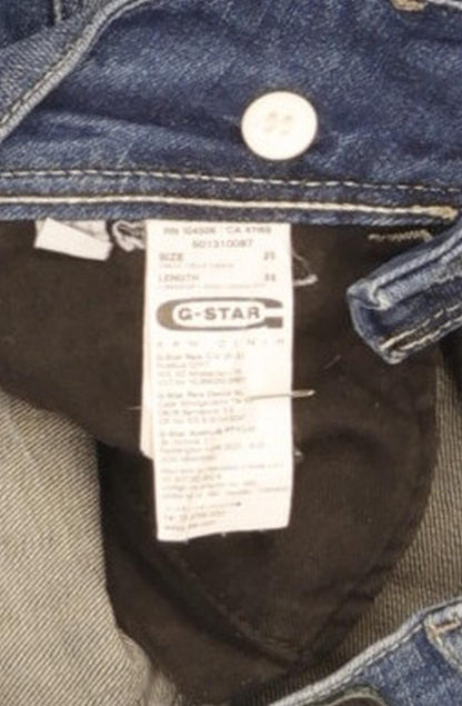 G-Star Midge Cody Women Blue Skinny Slim Stretch Jeans W25 L32