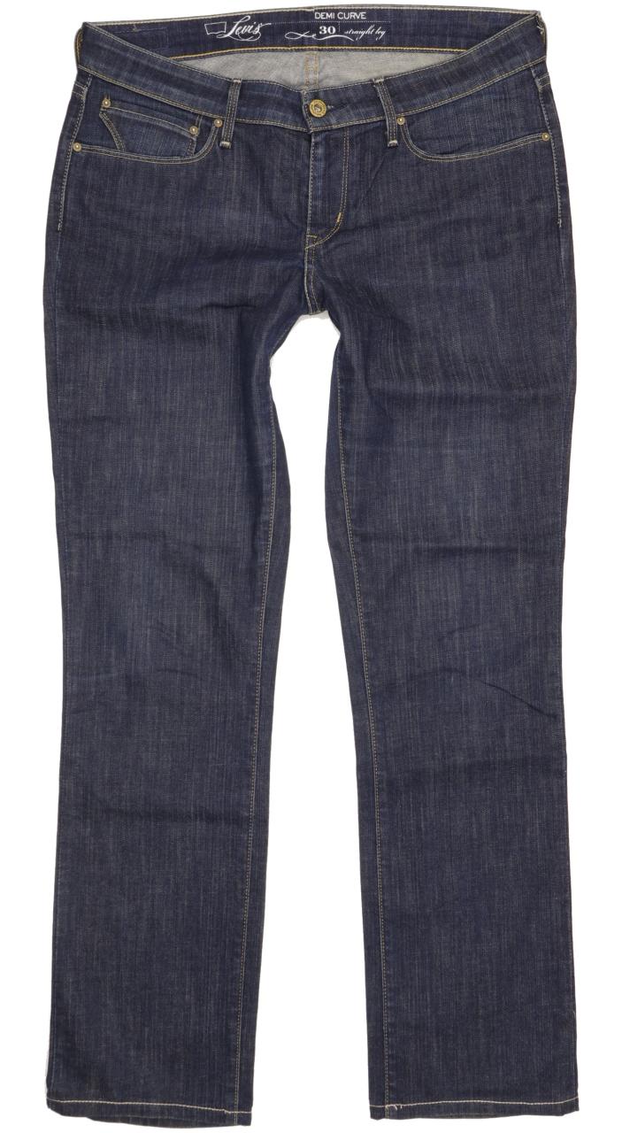 Diesel Demi Curve Women Blue Straight Slim Stretch Jeans W30 L31