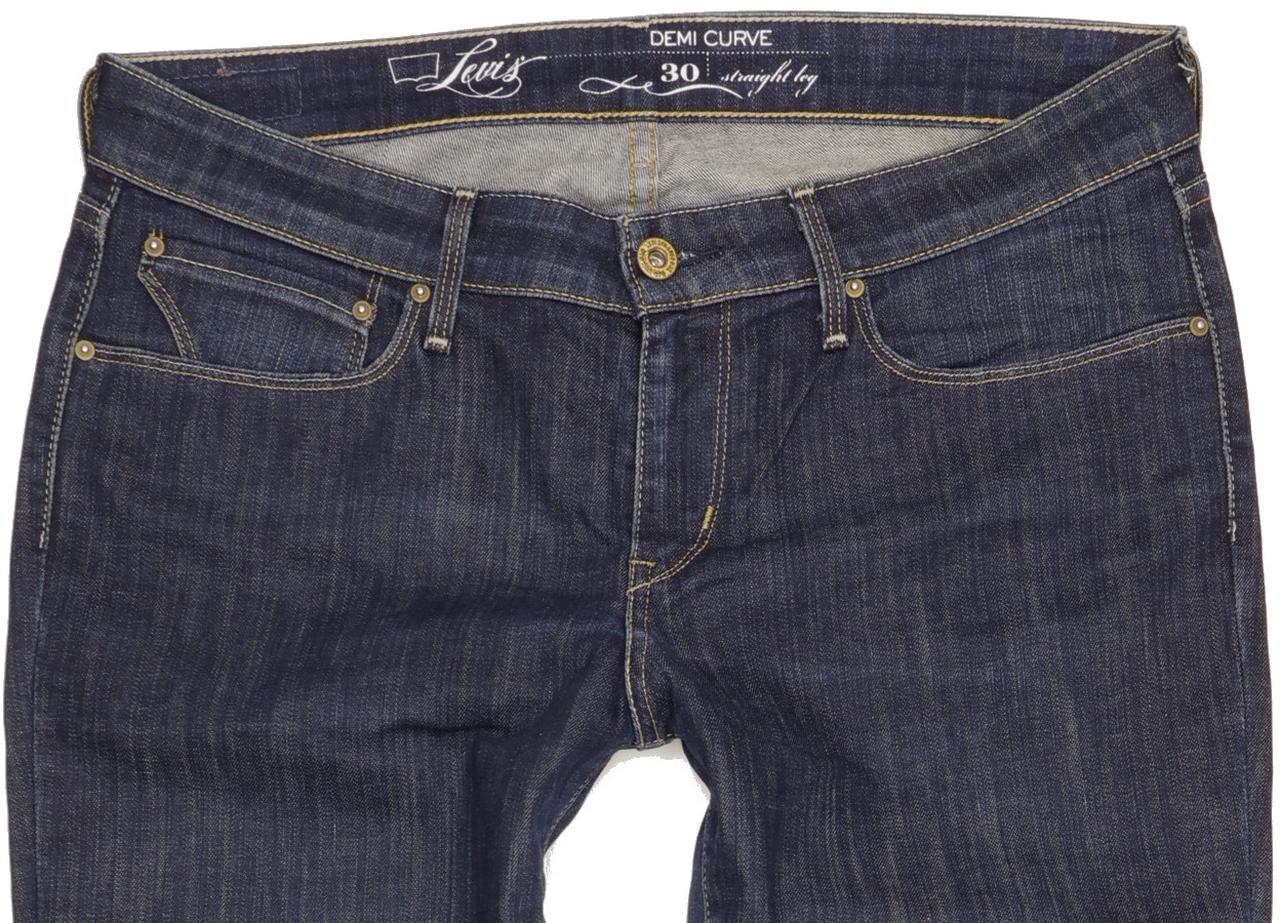 Diesel Demi Curve Women Blue Straight Slim Stretch Jeans W30 L31