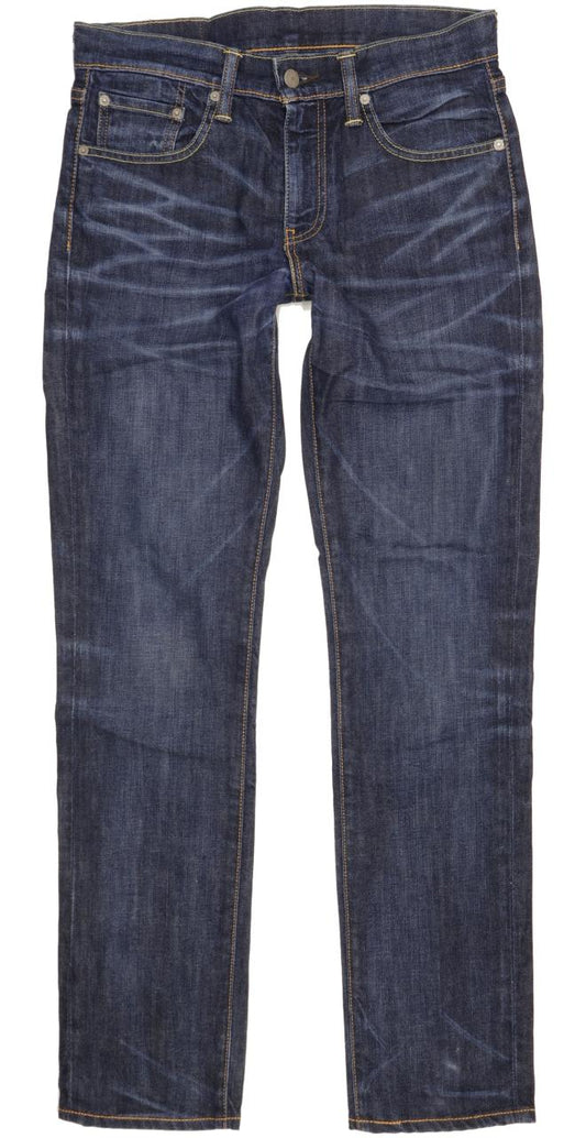 Levi's 511 Men Blue Straight Slim Stretch Jeans W30 L32