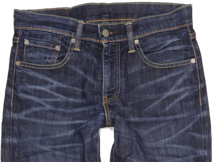 Levi's 511 Men Blue Straight Slim Stretch Jeans W30 L32