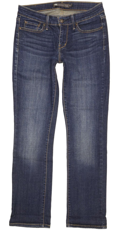 Levi's Slight Curve Women Blue Straight Classic Stretch Jeans W27 L30