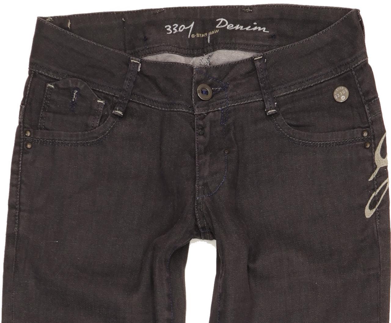 G-Star Royce Reno Women Navy Skinny Slim Stretch Jeans W28 L33