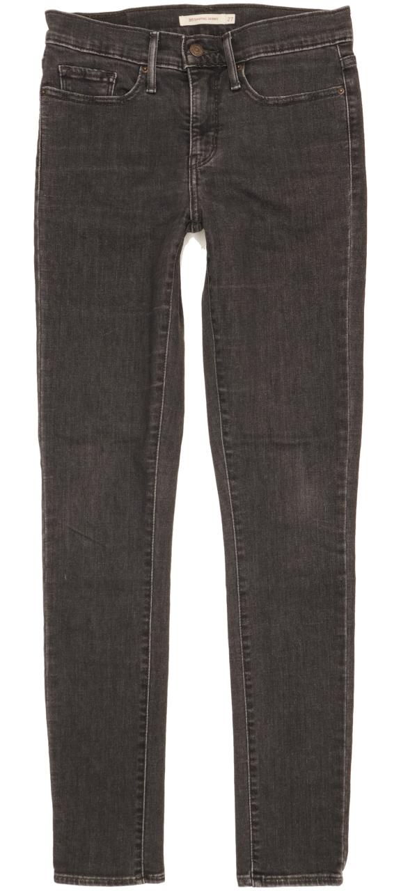 Levi's 311 Shaping Women Charcoal Skinny Slim Stretch Jeans W27 L32