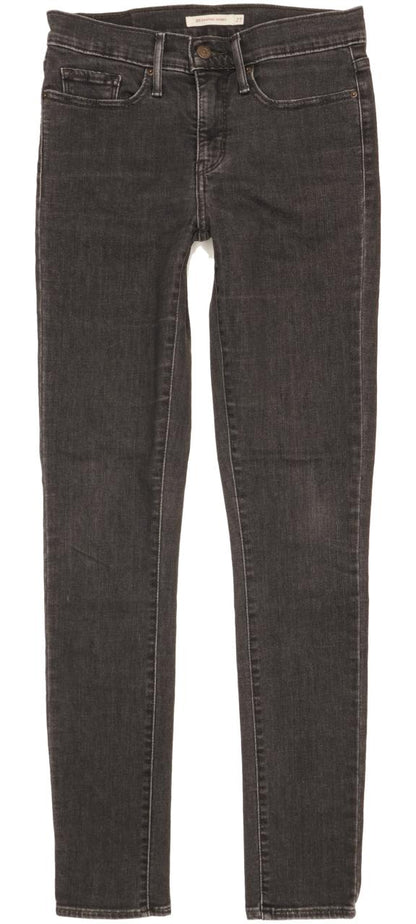 Levi's 311 Shaping Women Charcoal Skinny Slim Stretch Jeans W27 L32